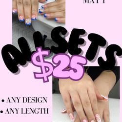 $25 nails