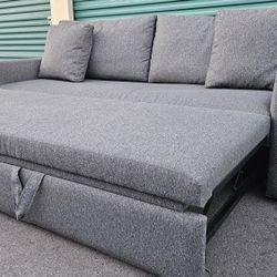 FREE DELIVERY!!! Room & Board "Aldrich" Sleeper Sofa GRAY ($2.5K Retail...50% OFF!!!)