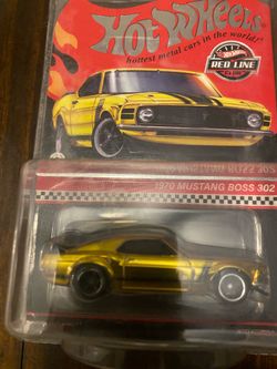 🏆BOSS  mustang Hot Wheels aRLC Gold 🏆