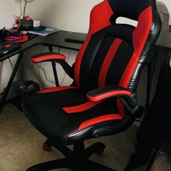 Red & Black Office Or Gaming Chair 