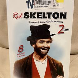 Red Skelton 2 DVD (8 Episodes) Set – Sealed & Unopened