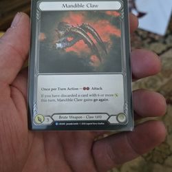 Flesh And Blood Mandible Claw 1st