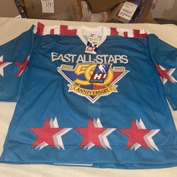1995 Authentic All Star Ihl Nwt Jersey Teal New Mens 52 90s Vintage East Clean