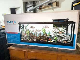 55 Gallon Fish Tank Starter Kit Brand New