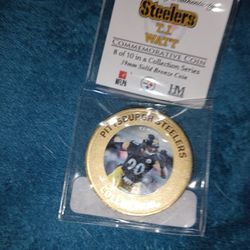 T.J.Watt, brass coin