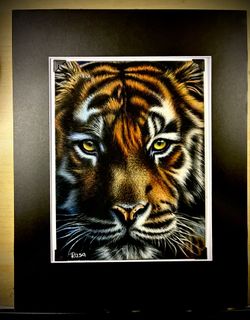 Original Drawing In Pastels 