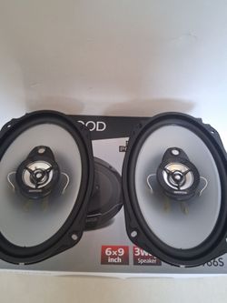 KENWOOD 1 PAIR 6×9 3 WAY 400 WATTS CAR SPEAKER
