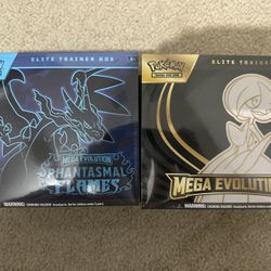 Pokemon Phantasmal Flames And Mega Evolution ETB