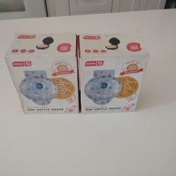 Snowflake Mini Waffle Maker 