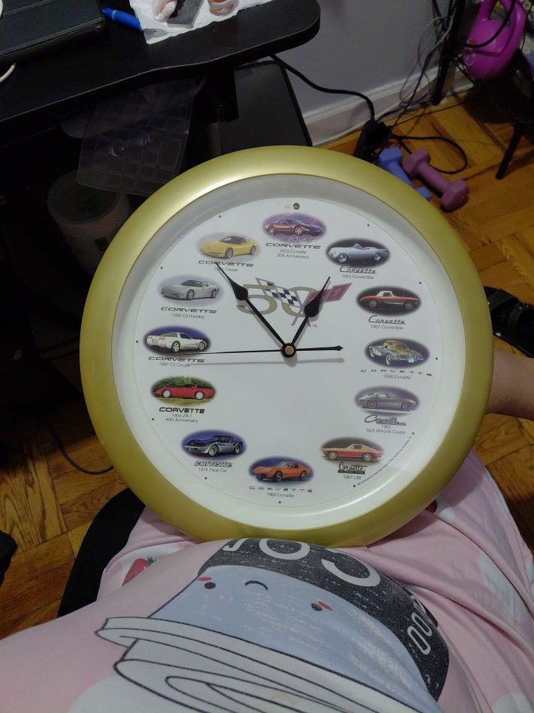 Corvette Clock