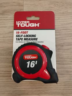 NEW 16-FOOT HYPER TOUGH /  TAPE MEASURE w/ Locking feature