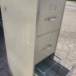 Industrial Commercial Tan Heavy Duty Filing CABINET in Good Condition