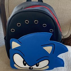 Backpack Sonic The Hedgehog 