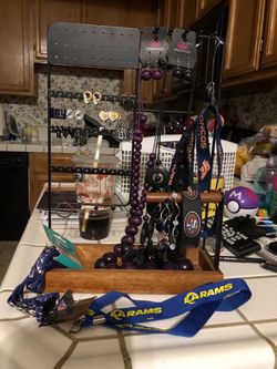 Variety of Bracelets Lanyard’s Ring Earrins Wrist Band