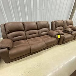 Power Reclining Sofa And Love Seat
