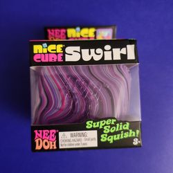 Needoh Nice Cube Swirl (Purple)