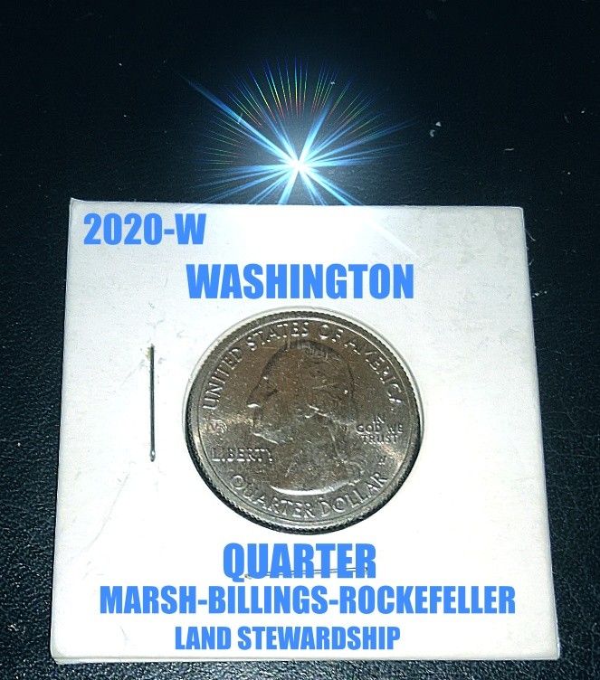 2020-W BEAUTIFUL WASHINGTON LAND STEWARDSHIP QUARTER AS SHOWN !