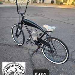Bicycle Motorized Motor Bike Delivery Available 
