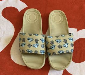 Billionaire boys club x Sandalboyz size 10 brand new rare diamond and dollar running dog supreme box logo Bape shark hoodie