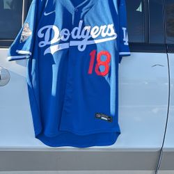Dodgers Jersey Size L