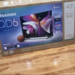 HISENSE SMART TV 43” NEW IN BOX