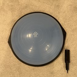 Bosu ball balance trainer 