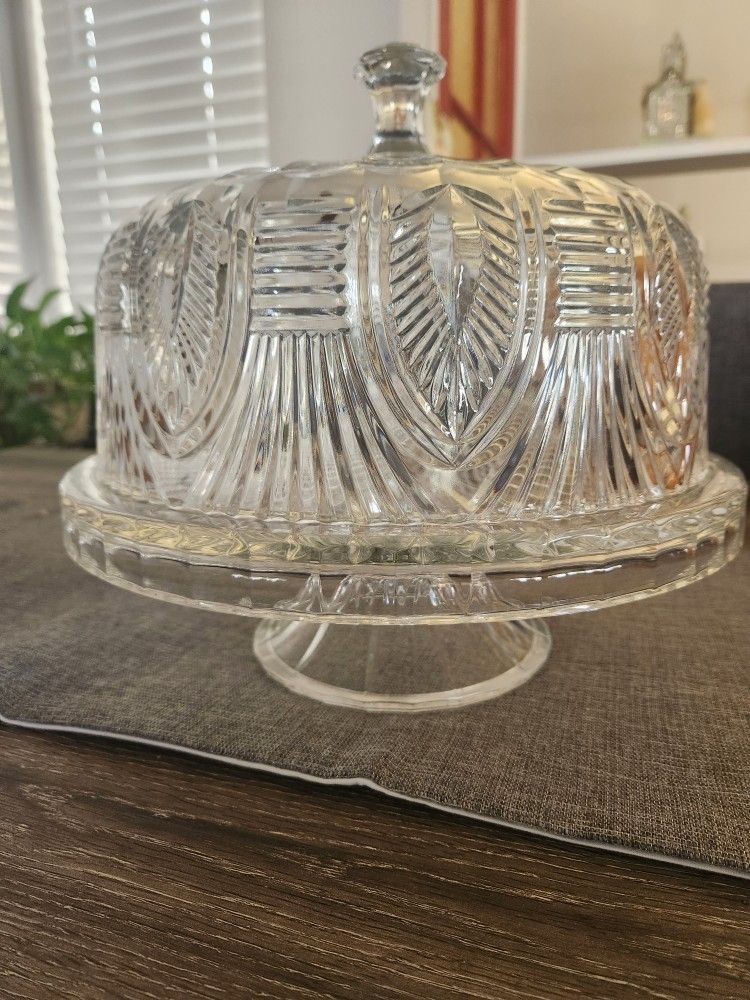 Crystal Cake Stand