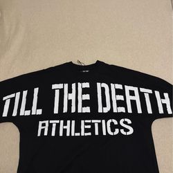 TIL The Death Athletic Oversized Workout Shirt
