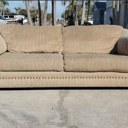 Broyhill Larg Sand Couch Sofa