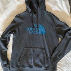 The North Face Men’s Dark Grey Hoodie Sz M