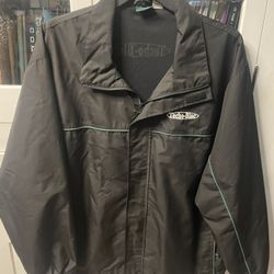Techo-Bloc Black Men’s Jacket Full Zip Size XL LN 
