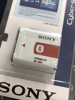 Sony NP-BG1 Type G Lithium Ion Battery for Sony W Series DSLR Camera