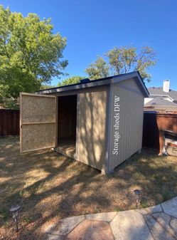 10x12 Storage Shed Built on site