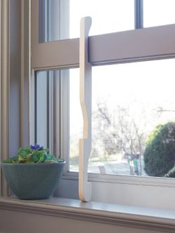 Three-Level Solid Pine Window Jack (3 pieces)