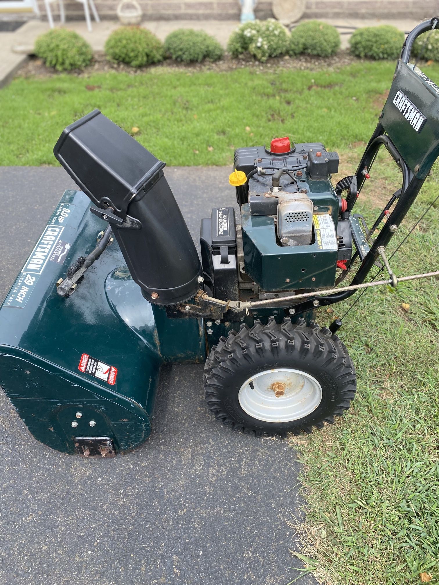 29” Craftsman Snowblower