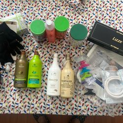 Hair straightening products