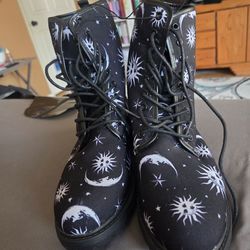 Sun and moon boots