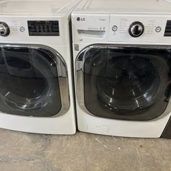 LG XXL Capacity Washer And Dryer With 90 Day Warranty Only $799 