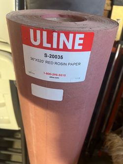 Red Rosin paper