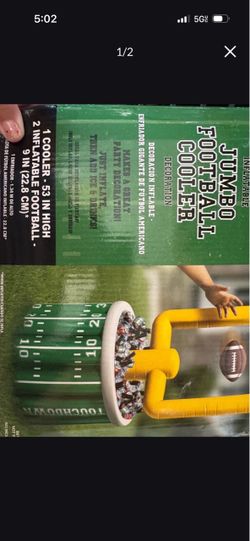 Jumbo Football Cooler