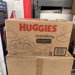 Huggies Size 5 Overnights 