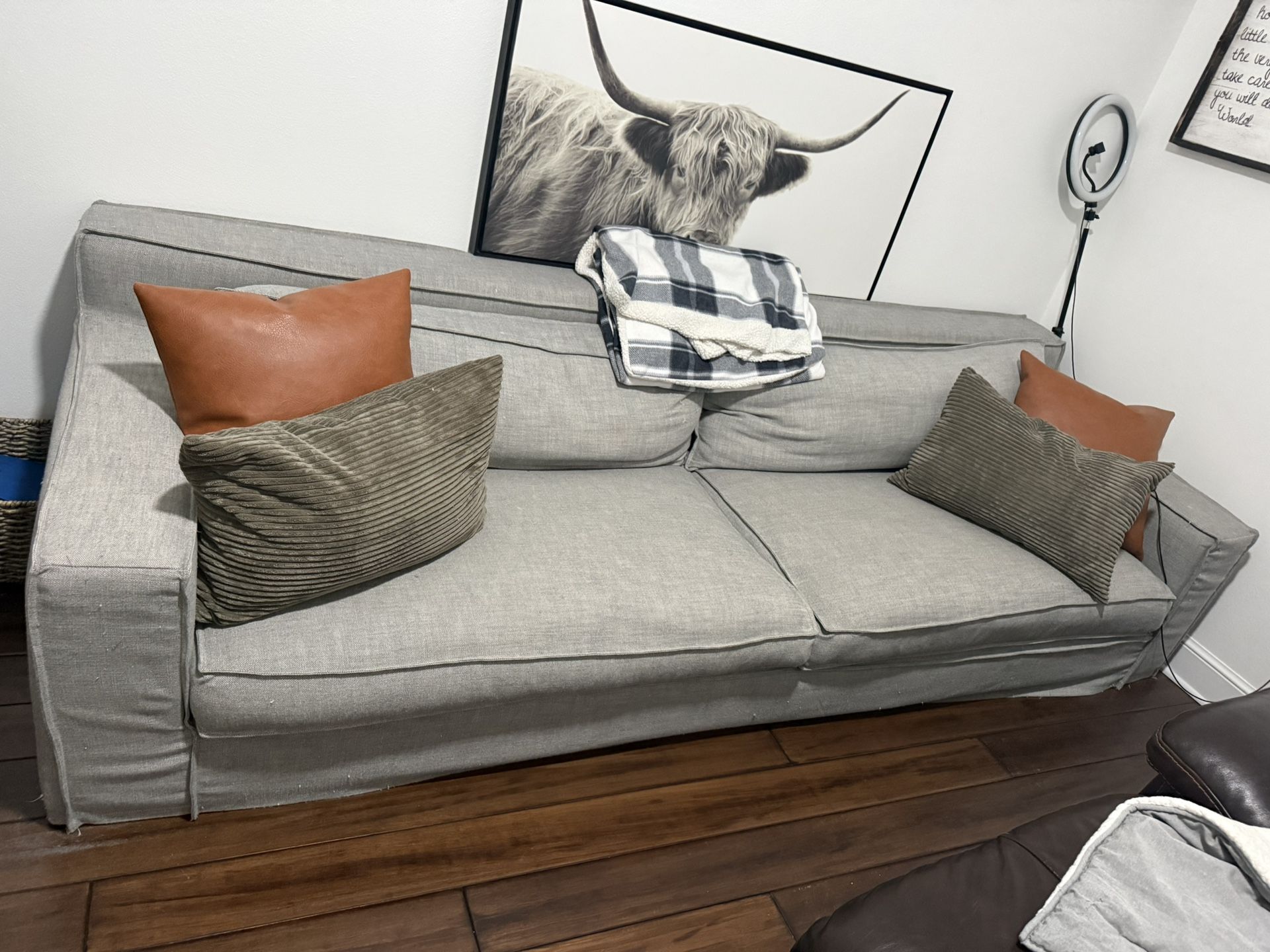 Gray Sofa 