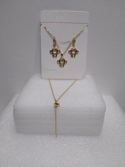 14k Oro Laminado Set 3 Piezas