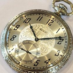 ANTIQUE POCKET WATCH $550.
