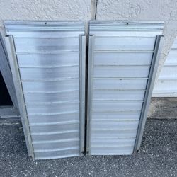 Aluminum Folding Bi Fold Wheel Chair Access Threshold Ramp 36” long 29in wide