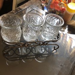 Veladoras Con Base Fantasia Princess House