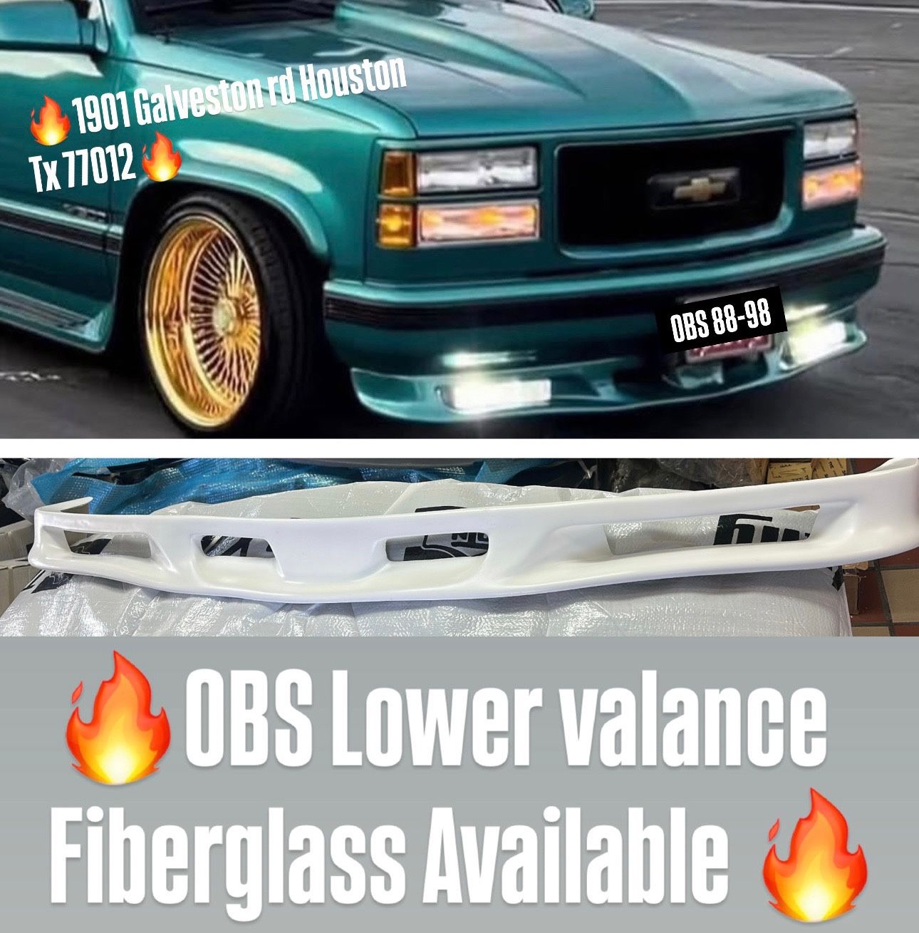 88-98 Silverado Lower Valance