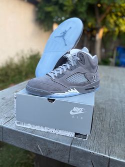 Jordan 5 Wolf Grey Size 13