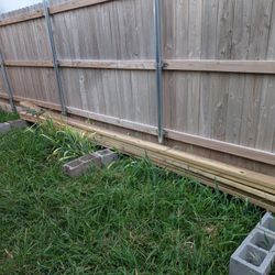 Pressure treated lumber