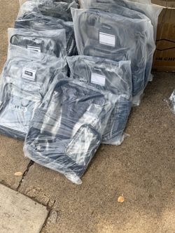Vestige Clear Dallas Independent School District DiSD Backpack for all schools in district it's clear mandatory backpack I have multiple let me know h
